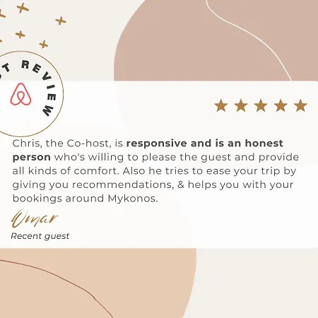 The Mykonos House - Newly Renovated Near Town *